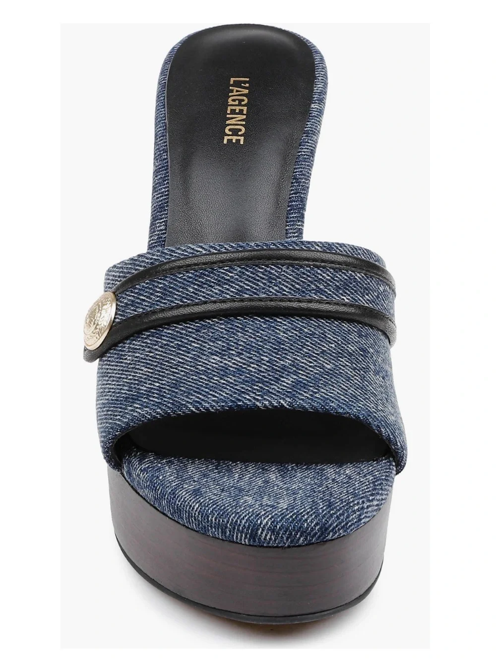 L'AGENCE Gladys Platform Slide Sandal